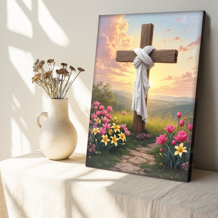 Minimalist Cross Faith Wall Art III