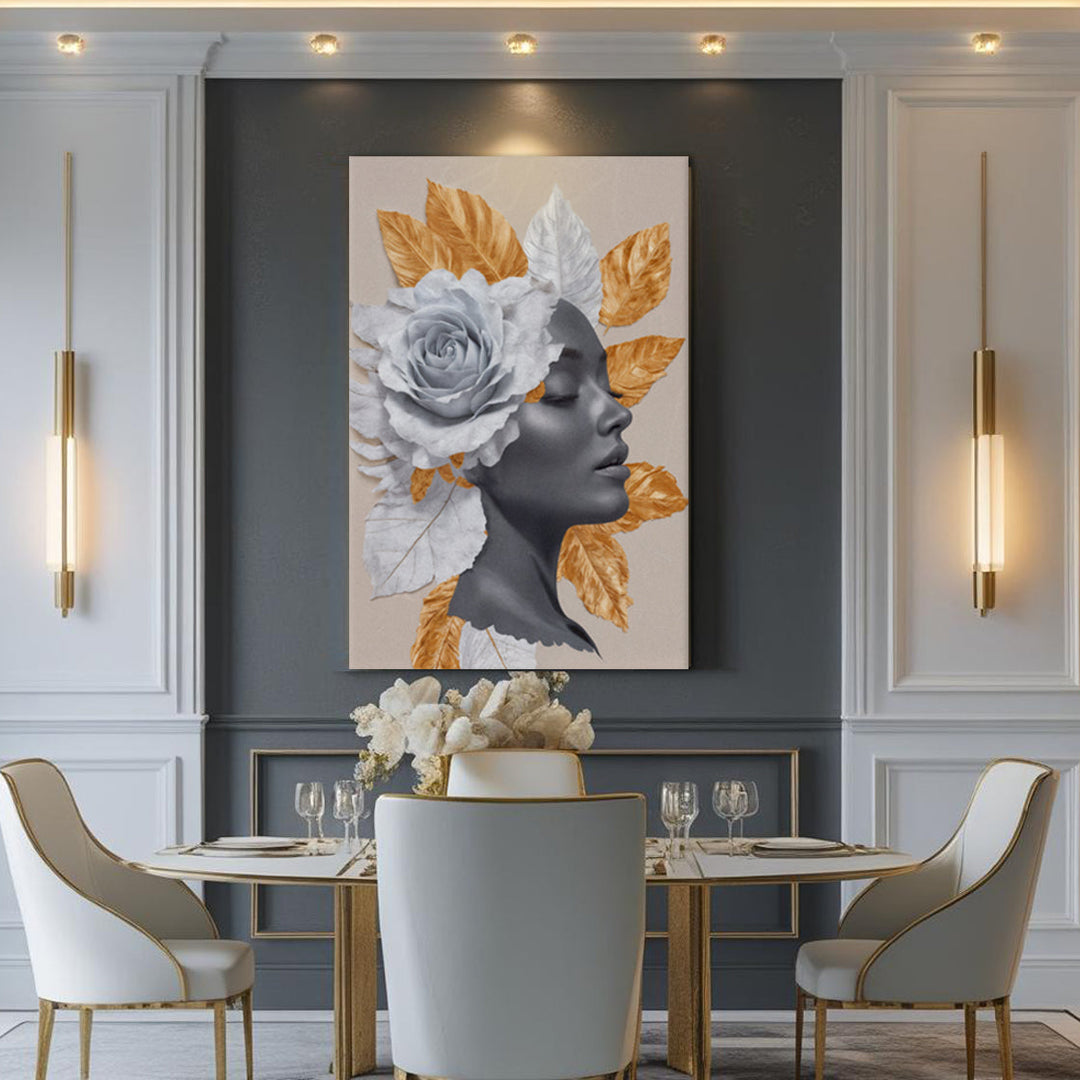 Floral Majesty Wall Art IV