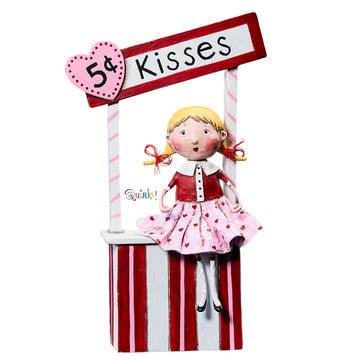 5 Cent Kisses Lori Mitchell Valentine's Figurine - Quirks!