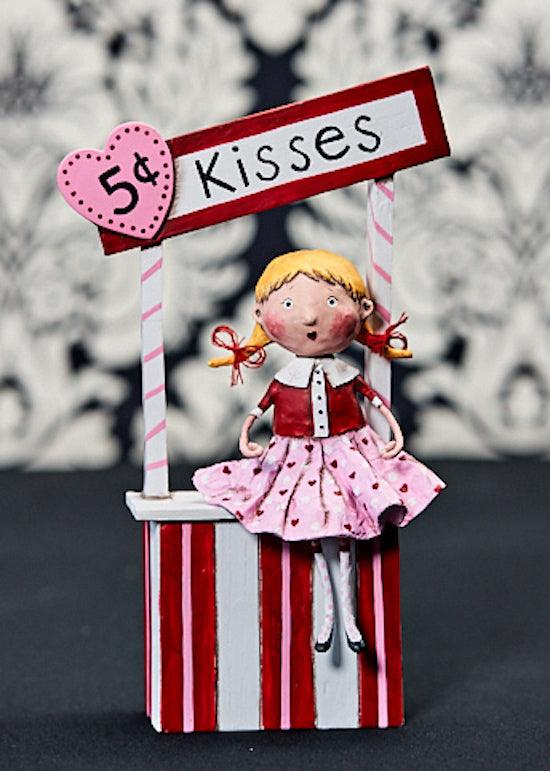 5 Cent Kisses Lori Mitchell Valentine's Figurine - Quirks!