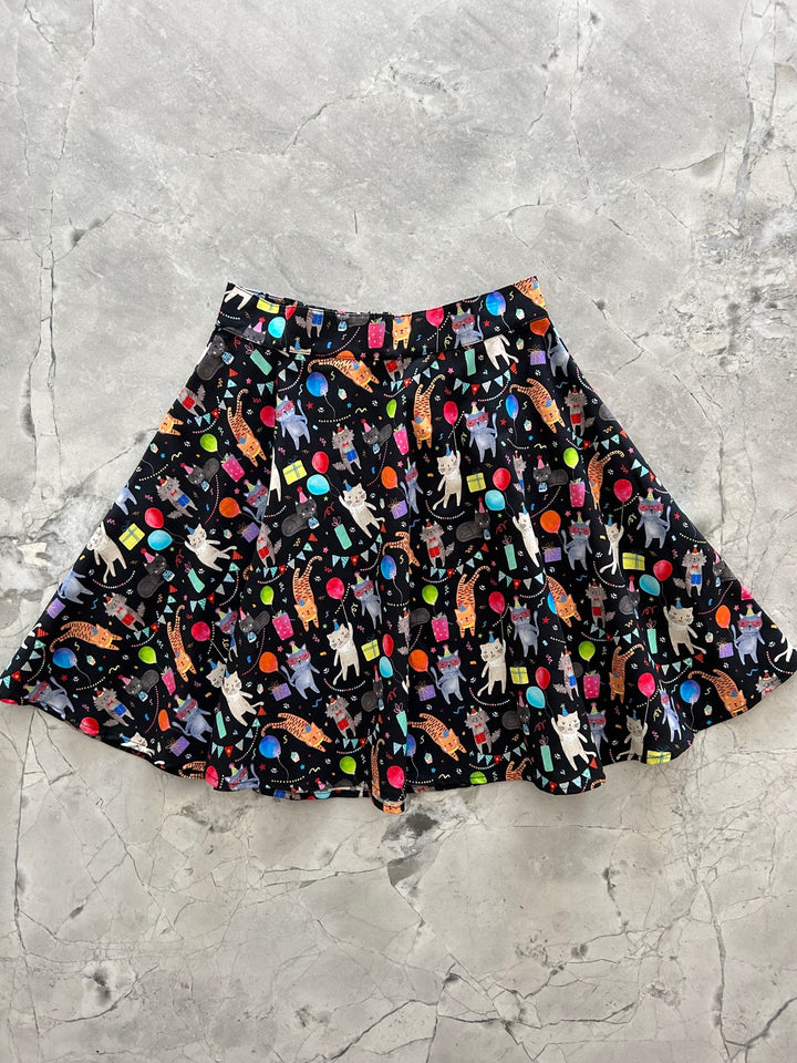 Party Cats Skater Skirt