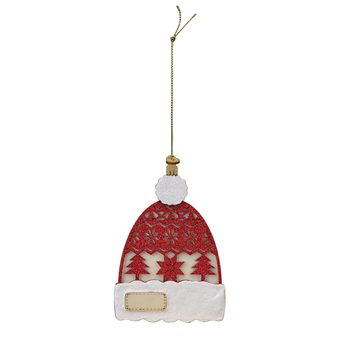 Cozy Cap Surprise Ornament
