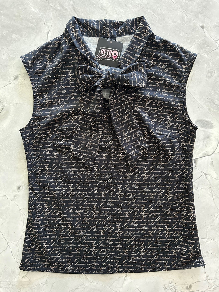 Words Bow Top - 4X only, 1 left!