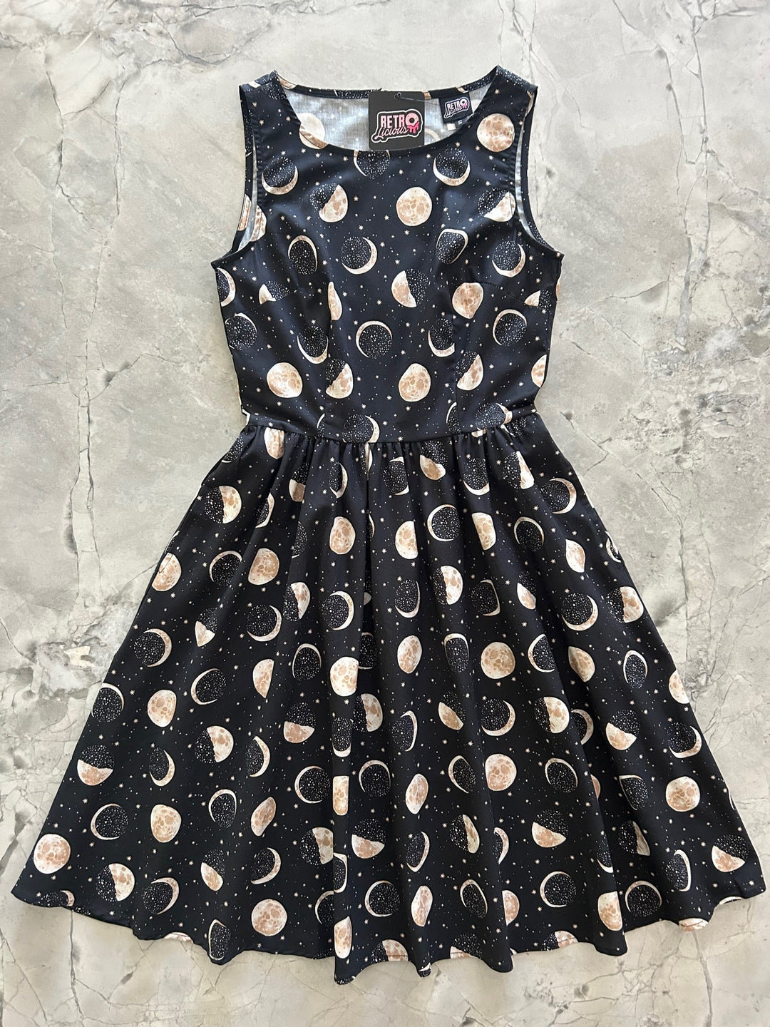 Moon Vintage Dress - XS only, 1 left!