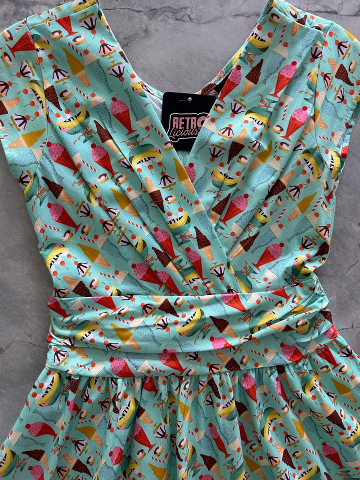 Ice Cream Greta Dress - XL only, 1 left!