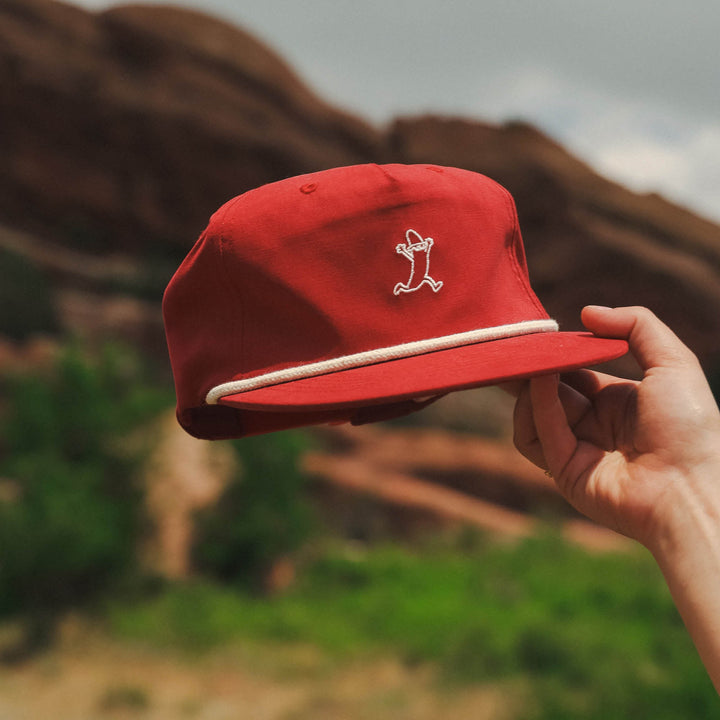 The Peel Out | Cardinal Red Banana Snapback Hat