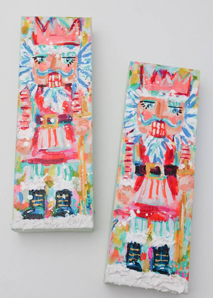 Dixon Nutcracker Decor Painting: 4x12