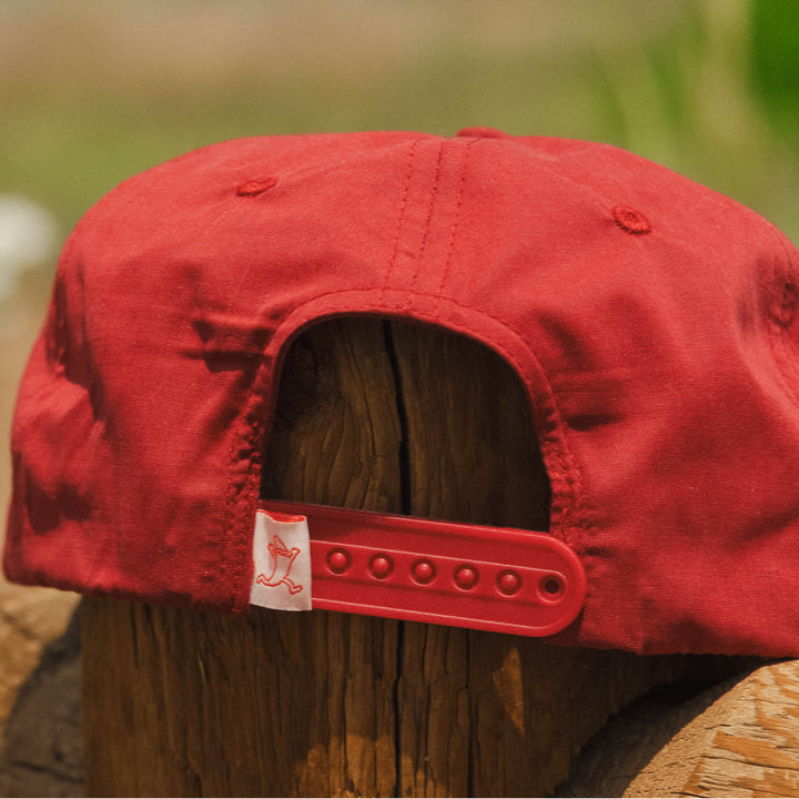 The Peel Out | Cardinal Red Banana Snapback Hat