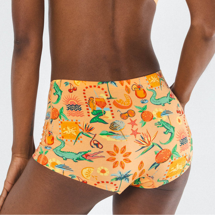 The Sunshine State | Creamsicle Summer Modal Boyshort Underwear
