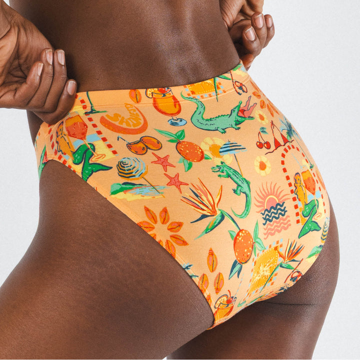 The Sunshine State | Creamsicle Summer Modal Bikini Underwear