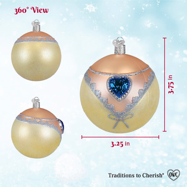 Soul Of The Sea Round Ornament