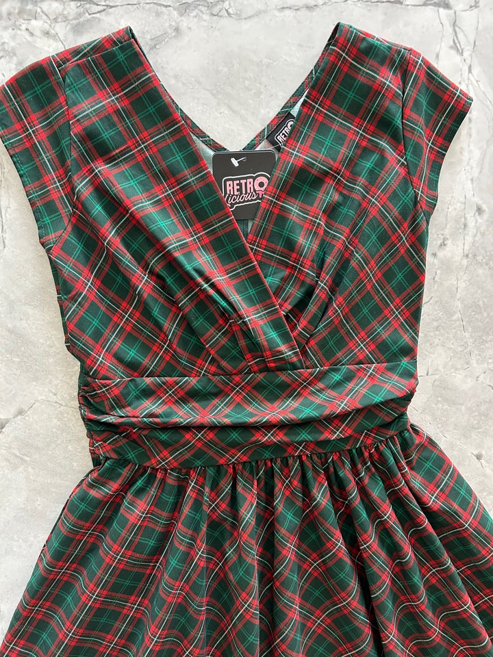 Holiday Plaid Greta Dress