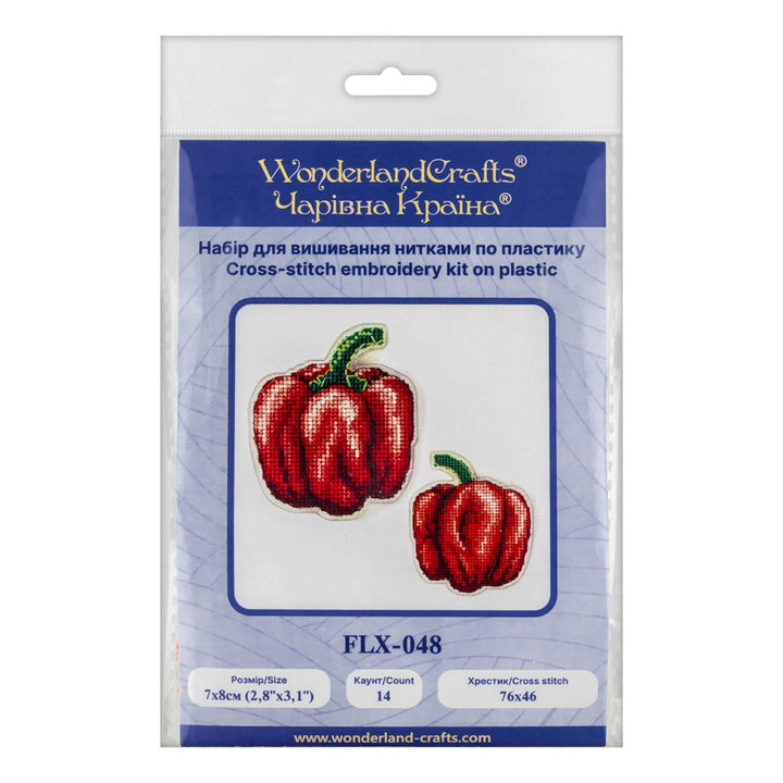 Cross-stitch kits on a plastic base FLX-048