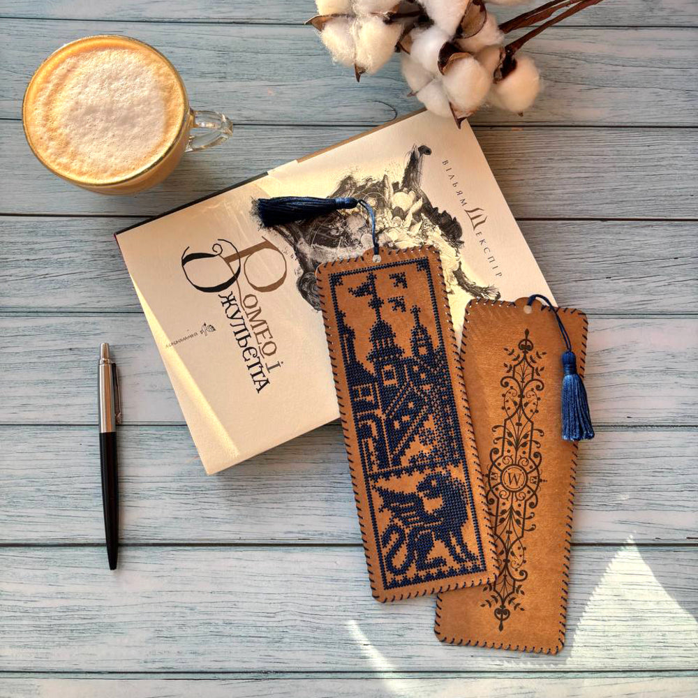 Castle Guardian Cardboard Embroidery Bookmark Kit by Wonderland Crafts WLZ-001