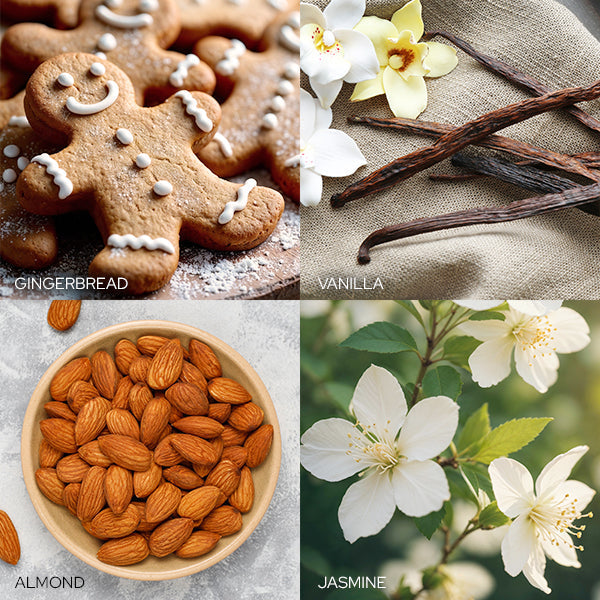 Cinnamon Gingerbread Scented Ornament