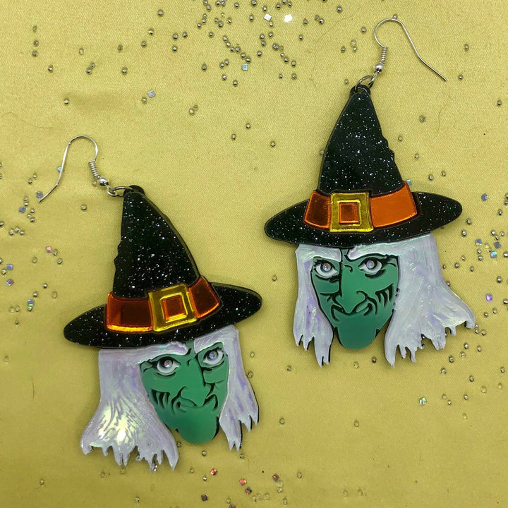 Halloween Witch Earrings