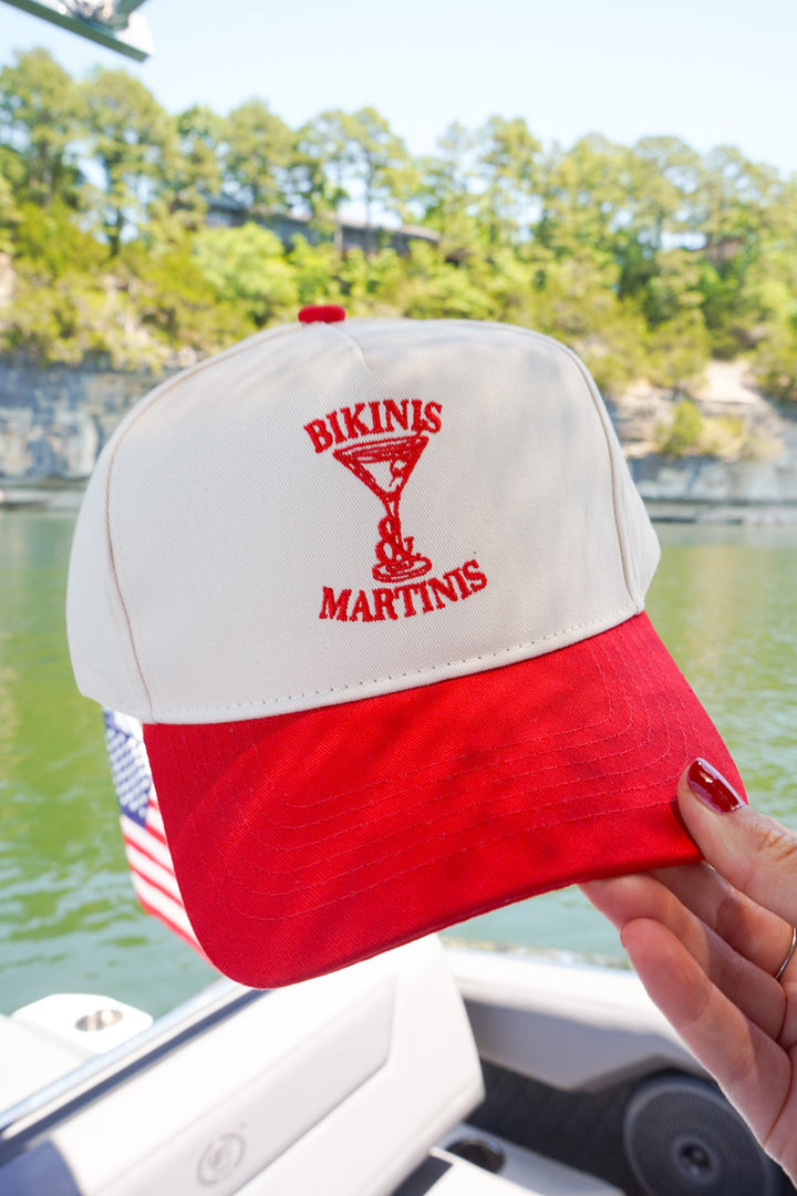 Bikinis & Martinis Vintage Trucker Hat