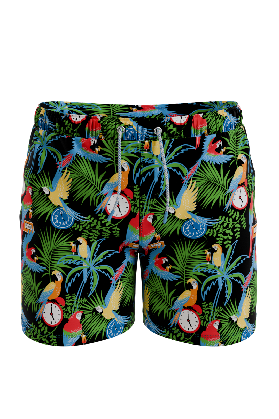 The 5 O'Clock Somewhere | Margaritaville® Ball Hammock® Pouch 8" Swim Trunks