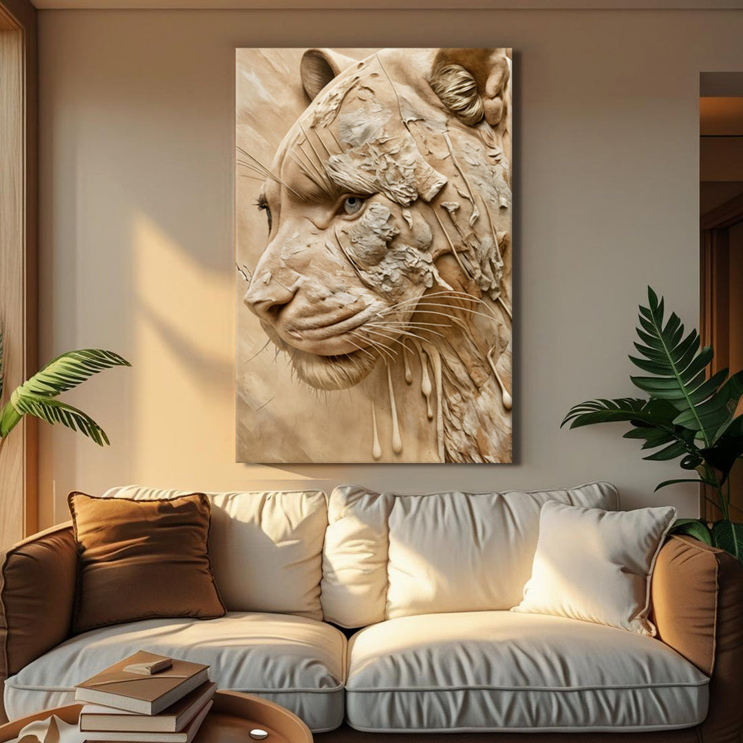 Earthen Predator Wall Art