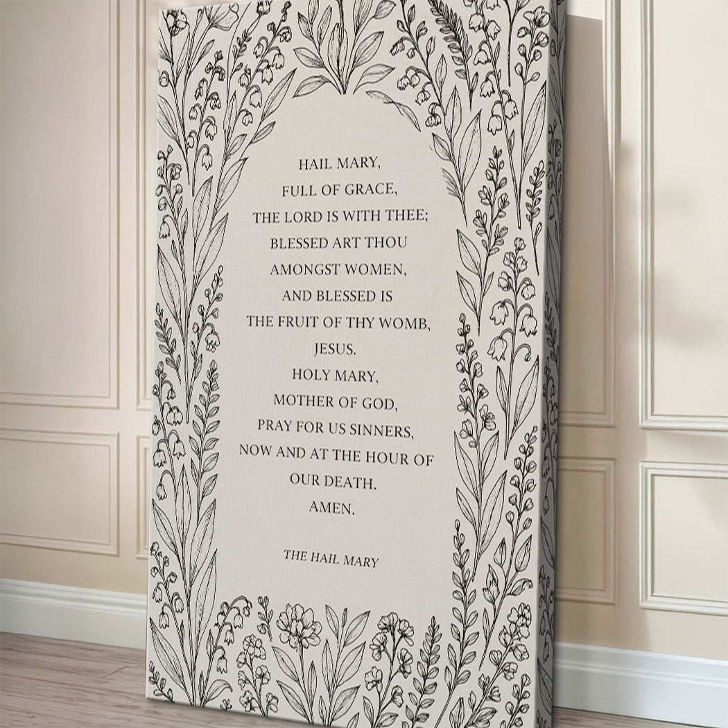 The Hail Mary Faith Sign V