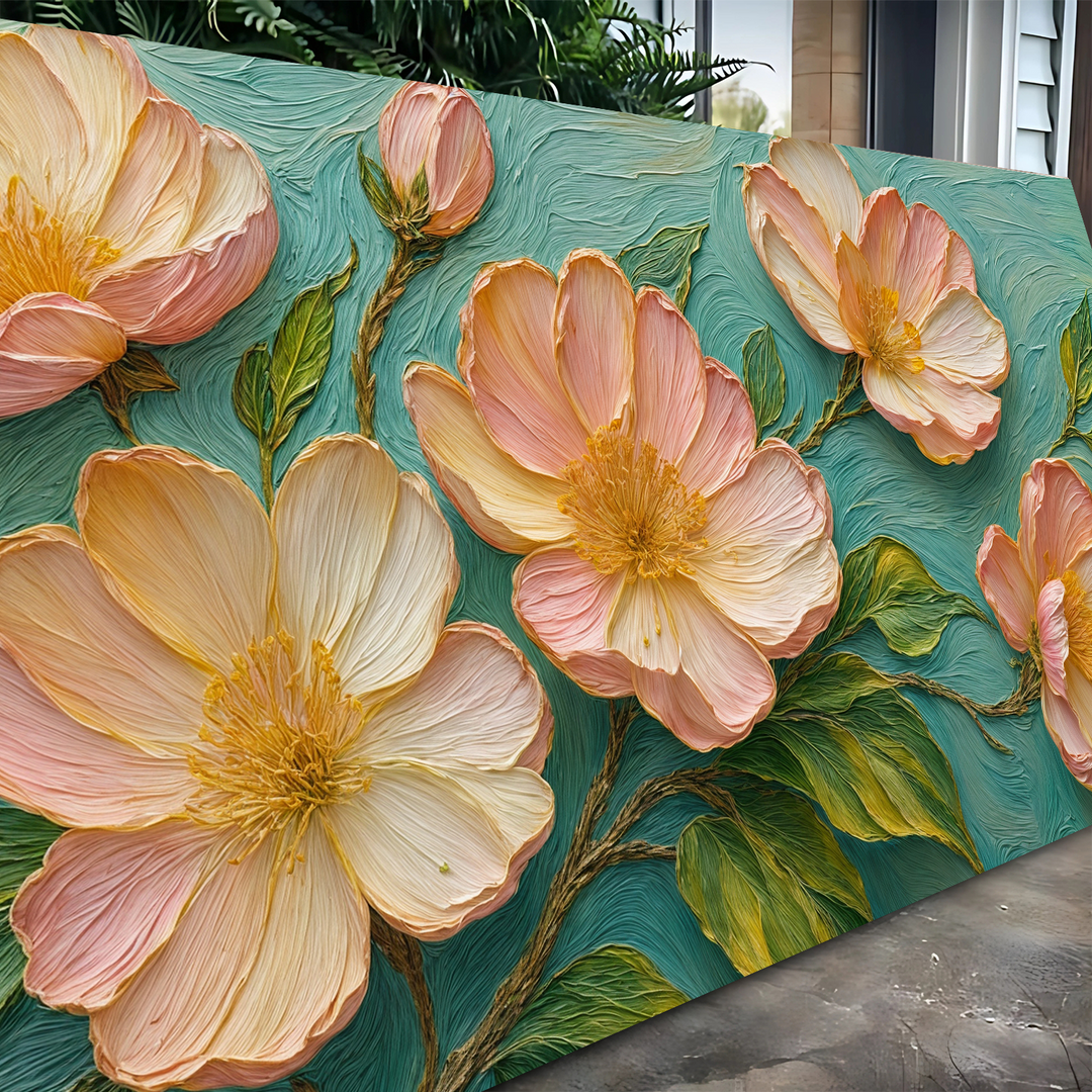 Blossoms Serenade Impasto Wall Art
