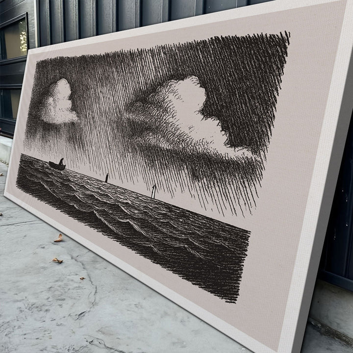 Jesus Walking On Water Faith Wall Art III