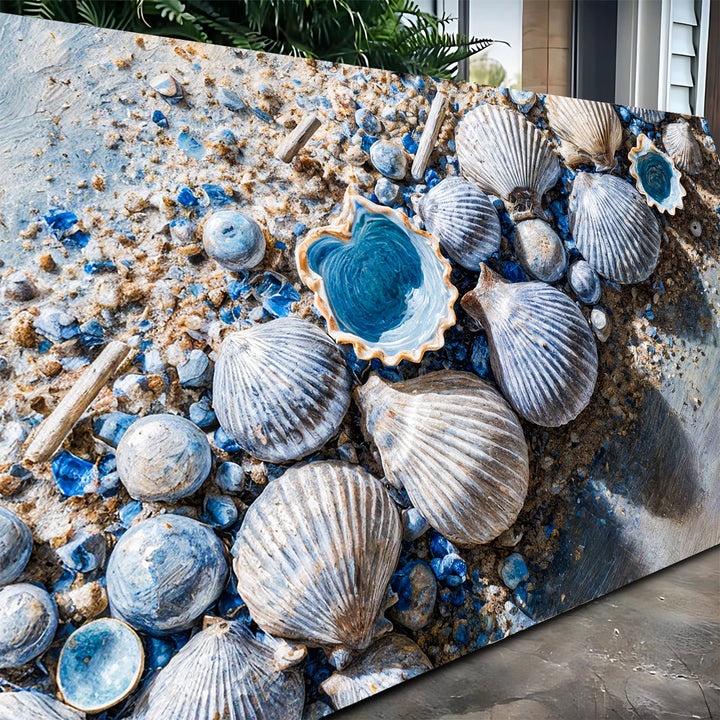 Sea Shells Modern Coastal Wall Art II