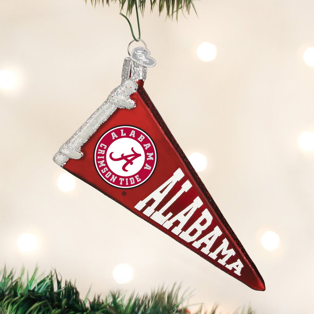Alabama Pennant Ornament