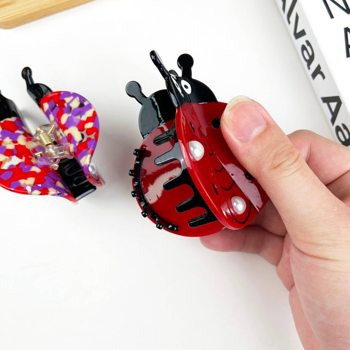 Acetate Beetle Claw Clip Animal Hair Clips