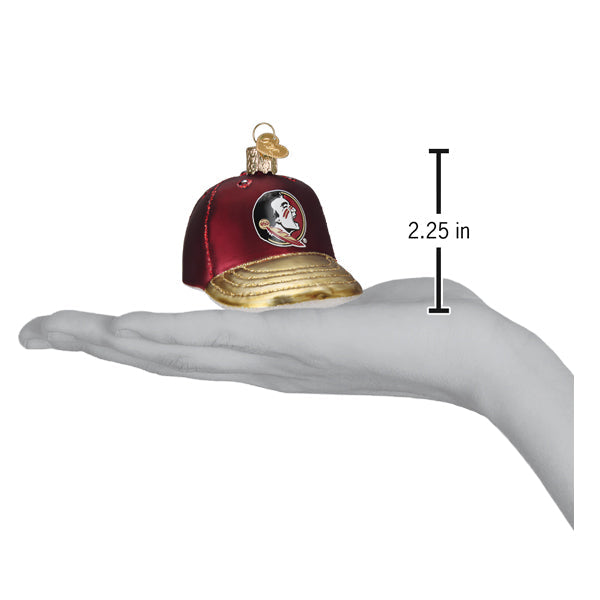 Florida State Baseball Cap Ornament