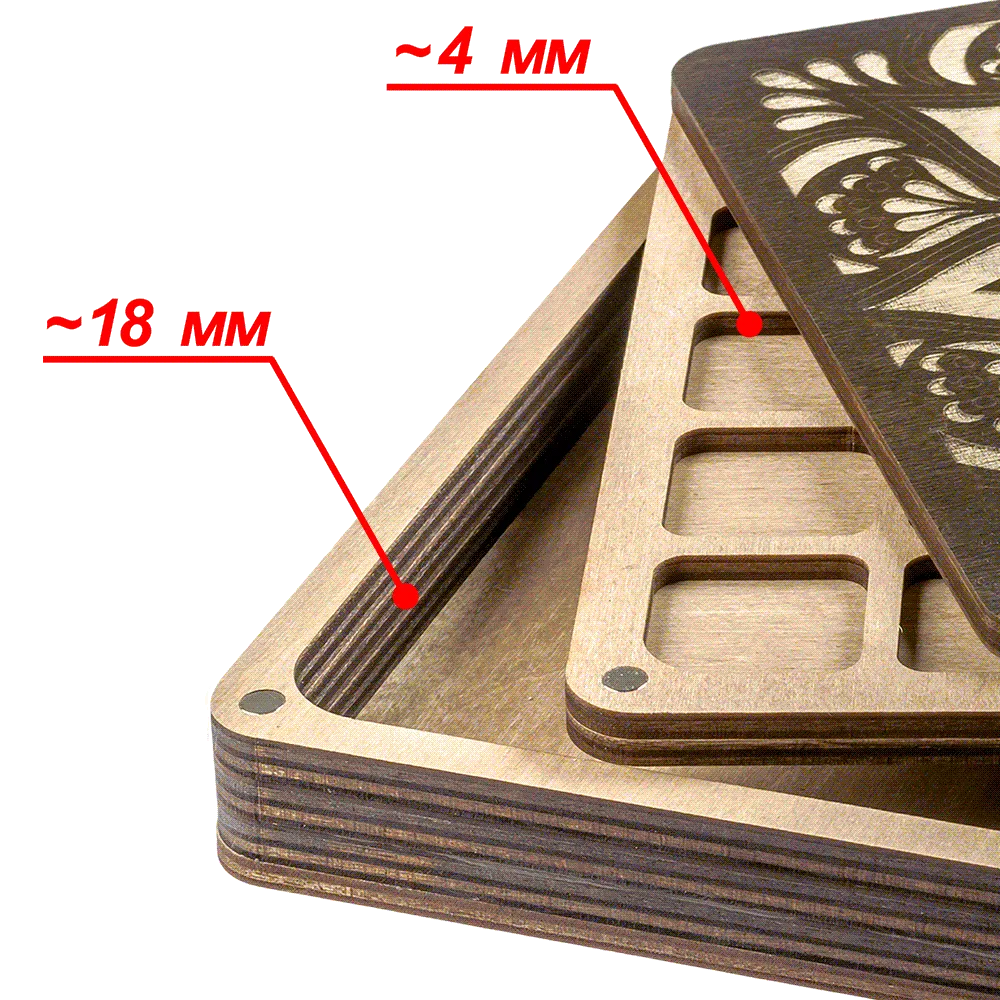 Multilayer bead organizer FLZB-088