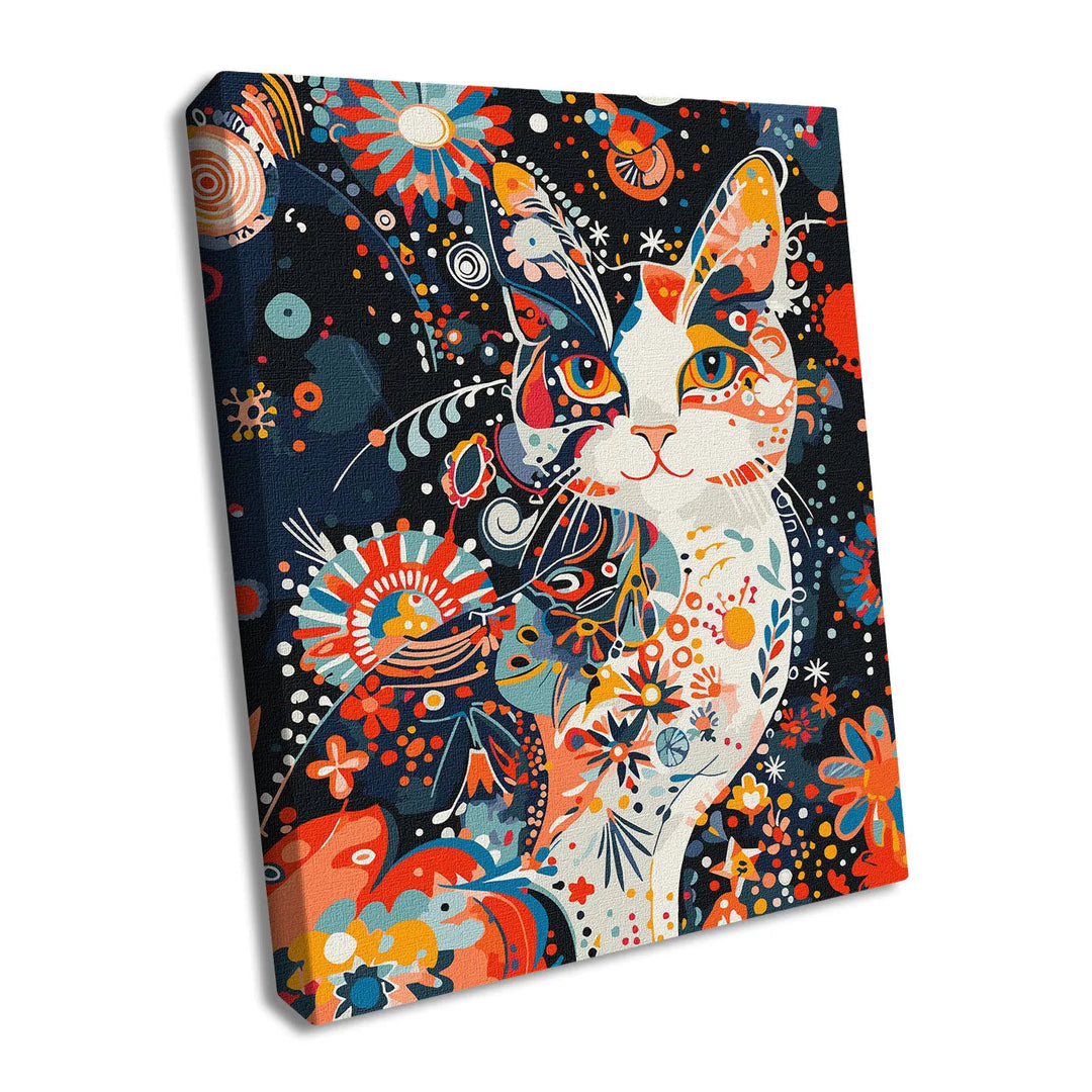 Painting by Numbers kit Gracious Kitty KHO6642