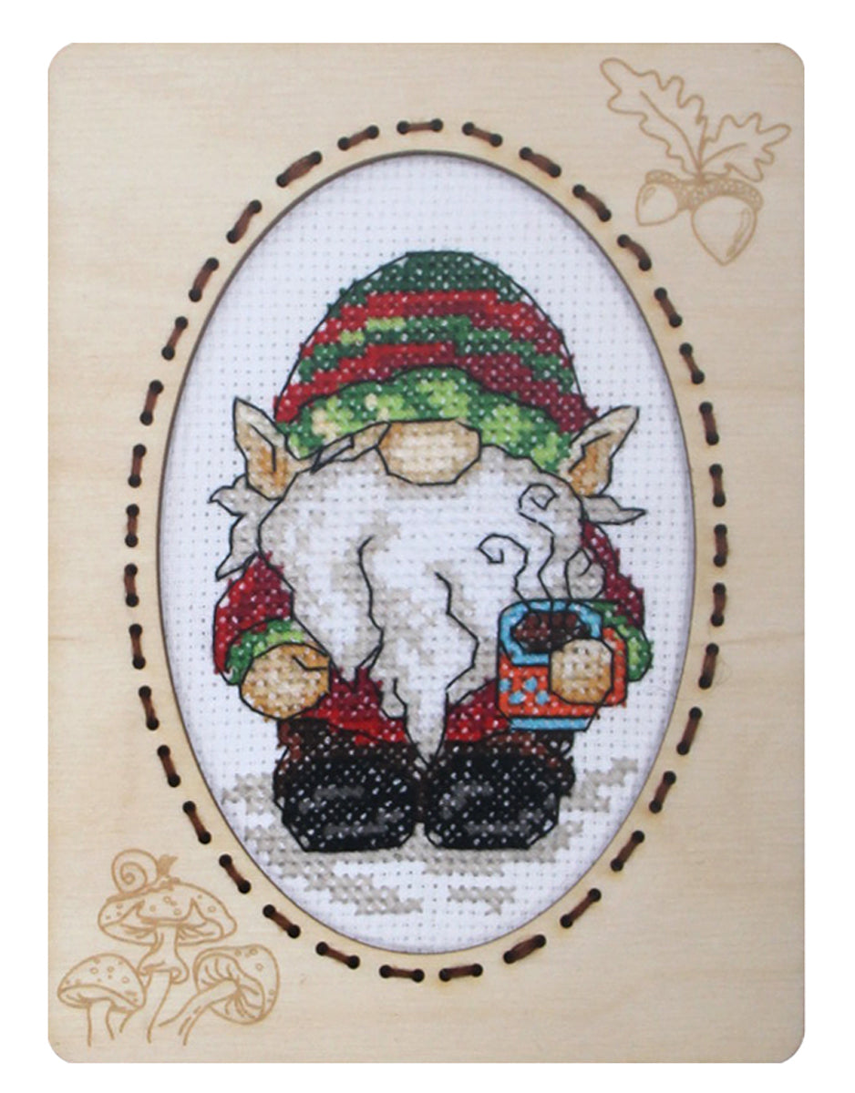 Counted Cross-Stitch Kit Gnomes 6658