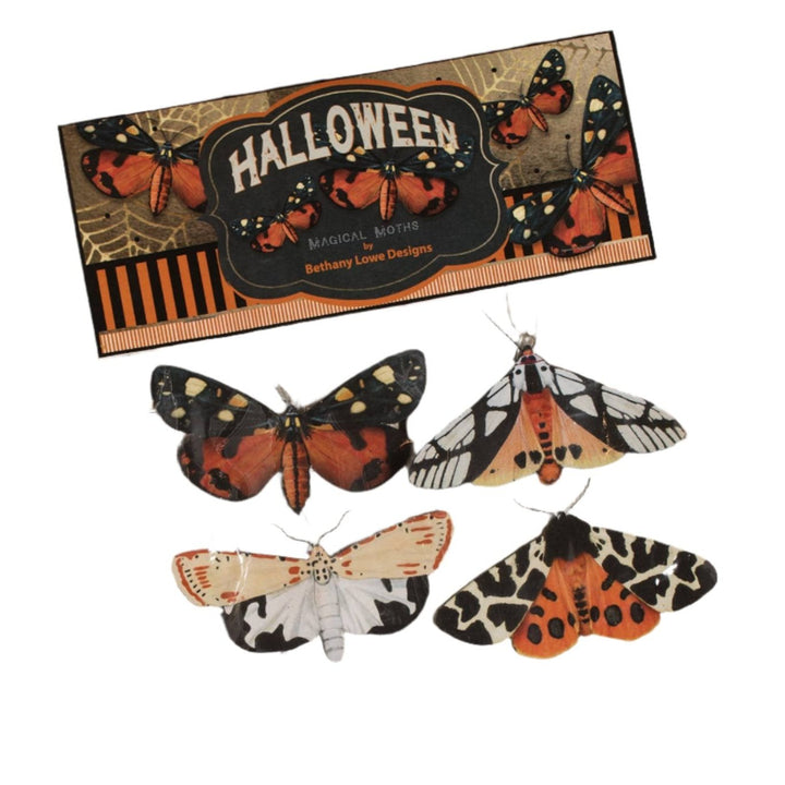 Halloween Moth Eclipse Ornaments S4