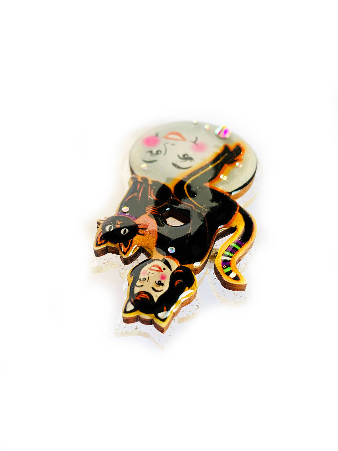 Retro Halloween Statement Brooch