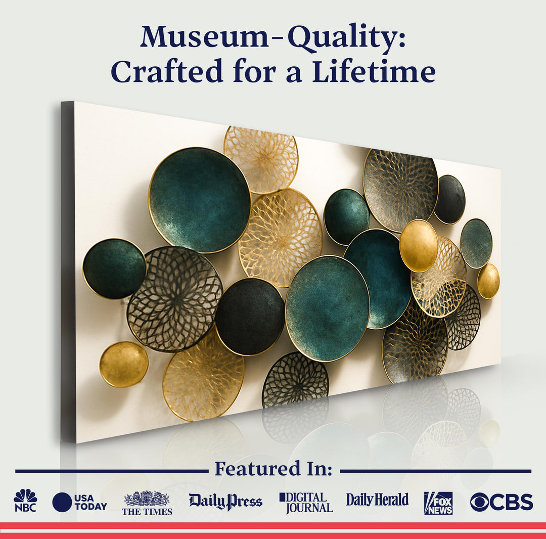 Lotus Leaf Abstract Wall Art VIII