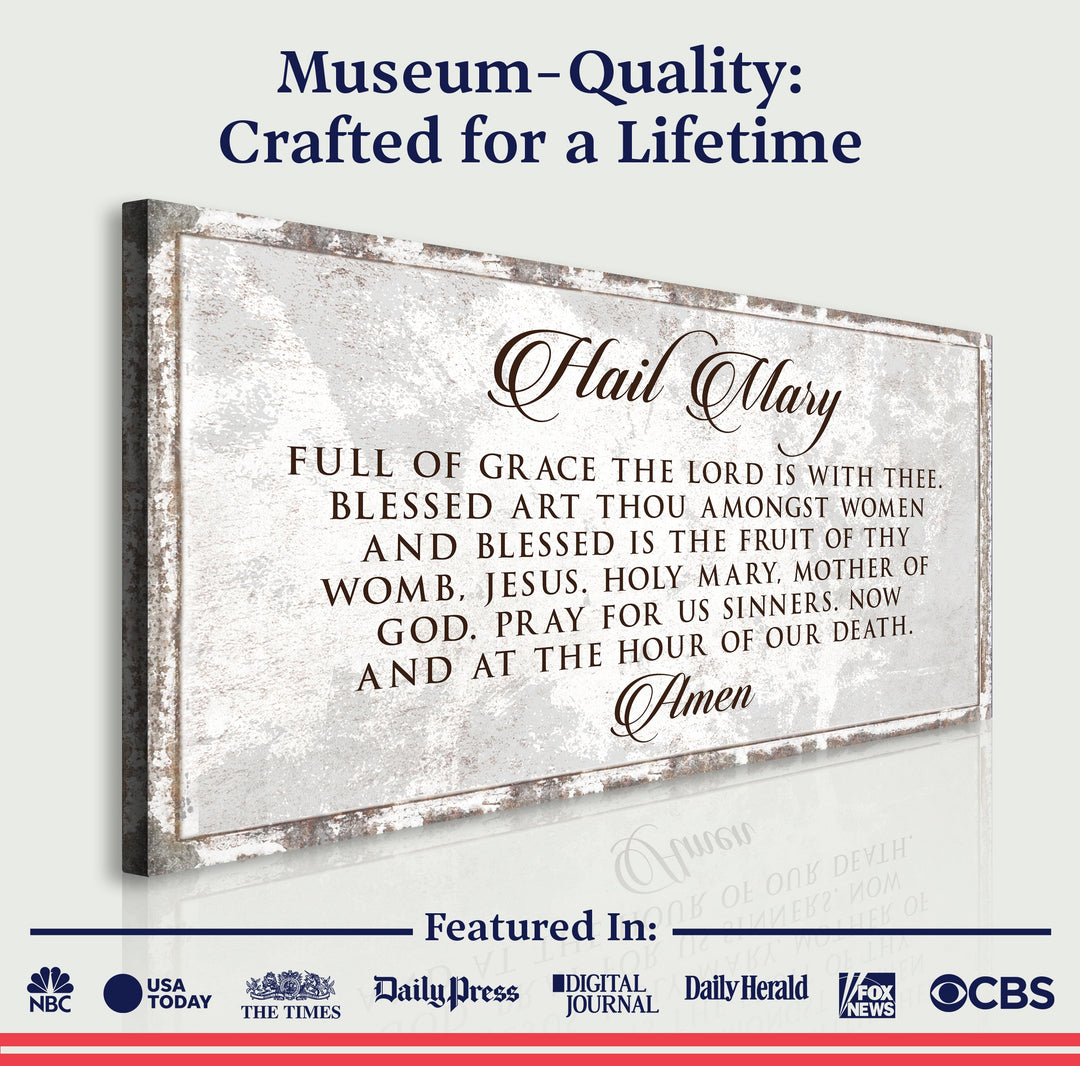 The Hail Mary Faith Sign II