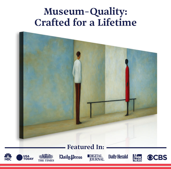 Confrontation Abstract Wall Art