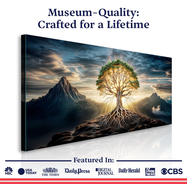 Burning Bush - Faith Wall Art VIII