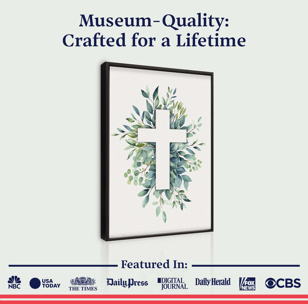 Evergreen Cross Faith Wall Art