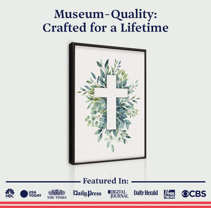 Evergreen Cross Faith Wall Art