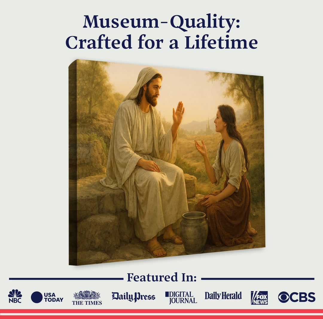 Samaritan at the Well Faith Wall Art II