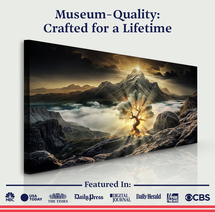 Burning Bush - Faith Wall Art II