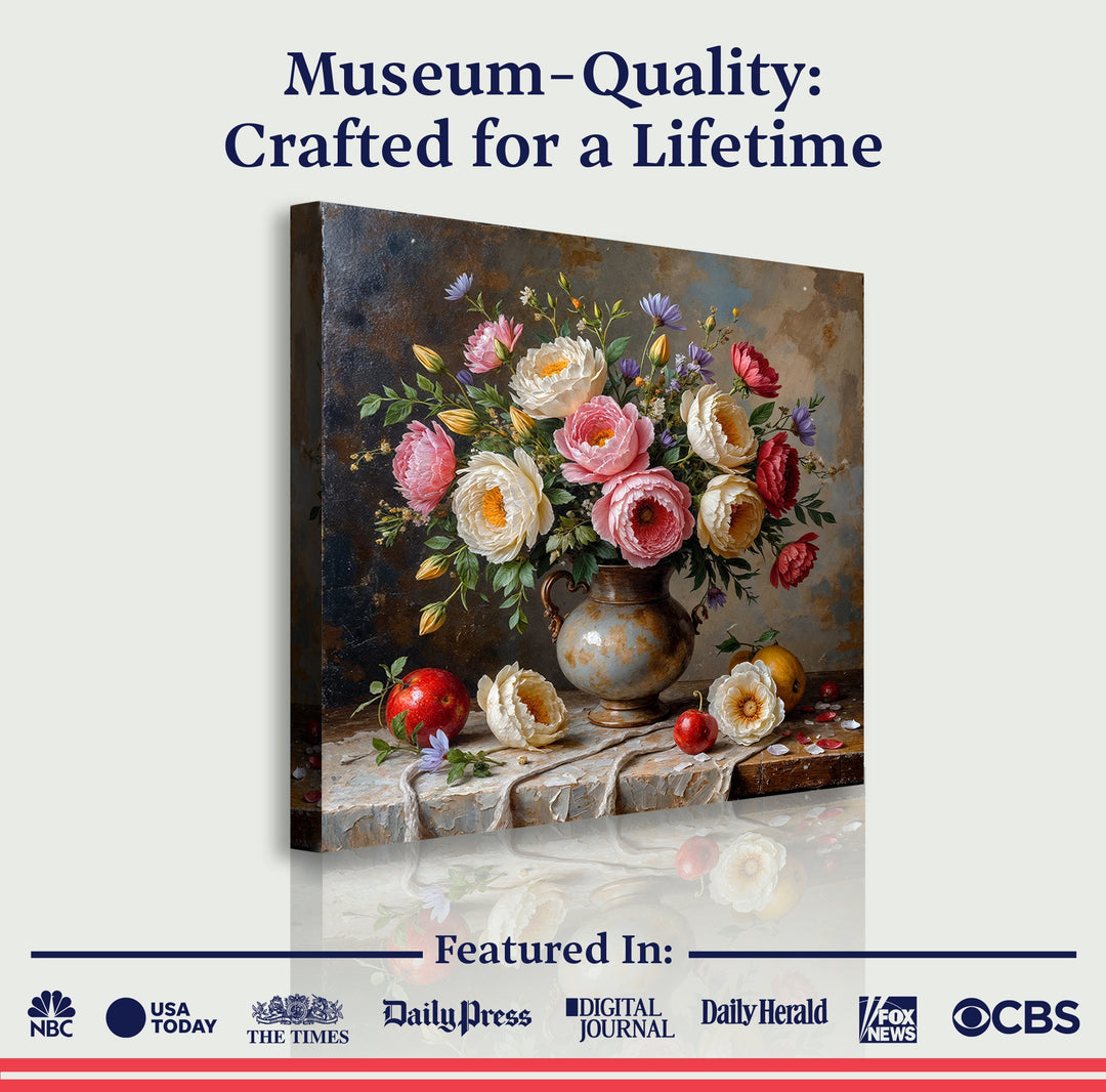 Summer Bloom Vase Wall Art