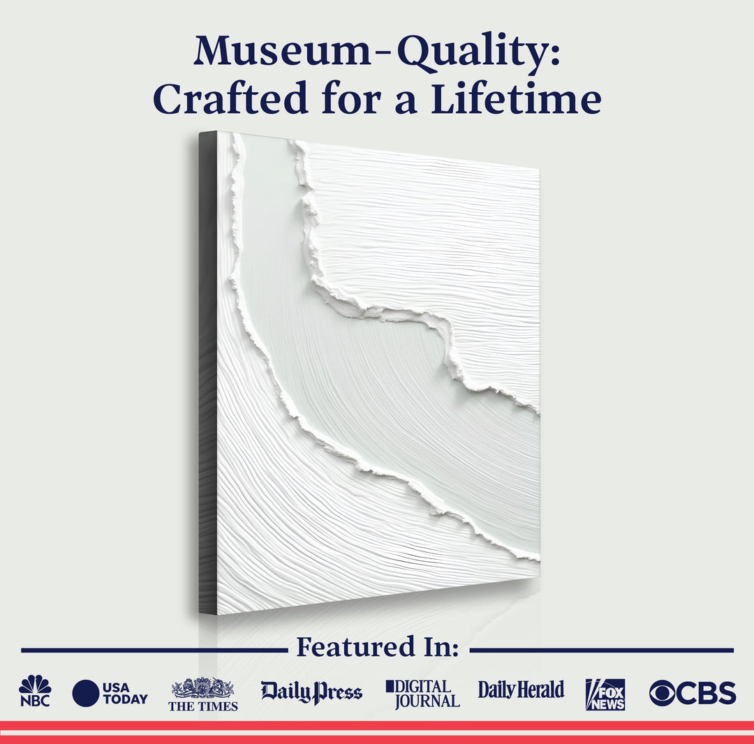 Abstract Minimalist Wave Wall Art