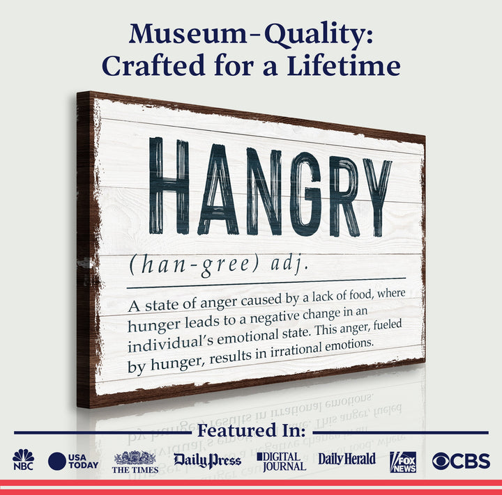 Hangry Kitchen Sign II