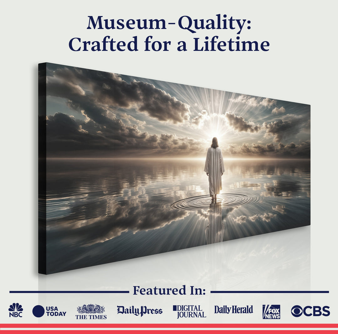 Walking on Water - Faith Wall Art III