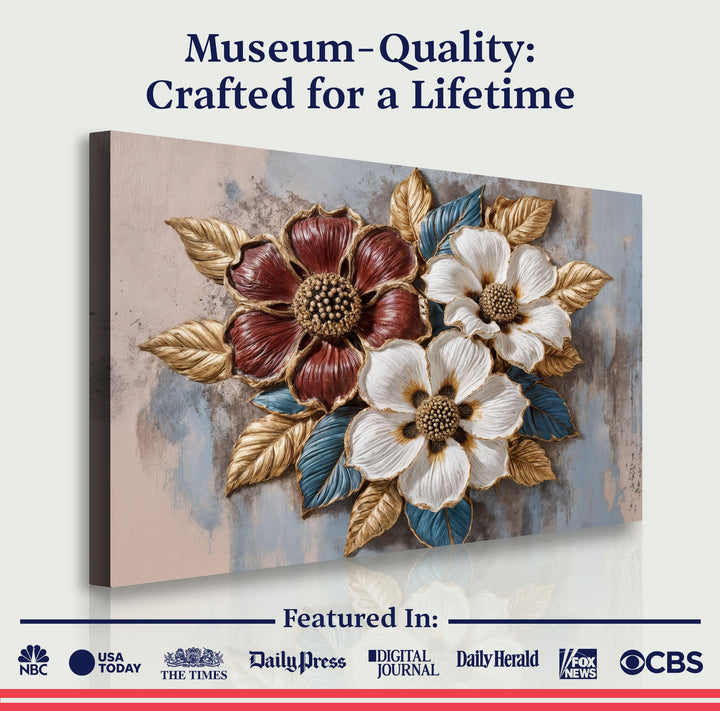 Floral Symphony Wall Art II