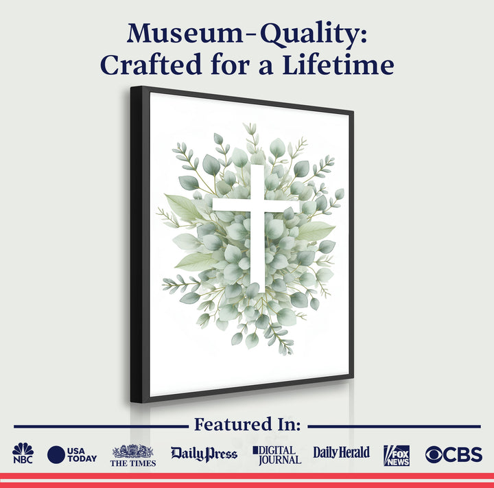 Minimalist Cross Faith Wall Art