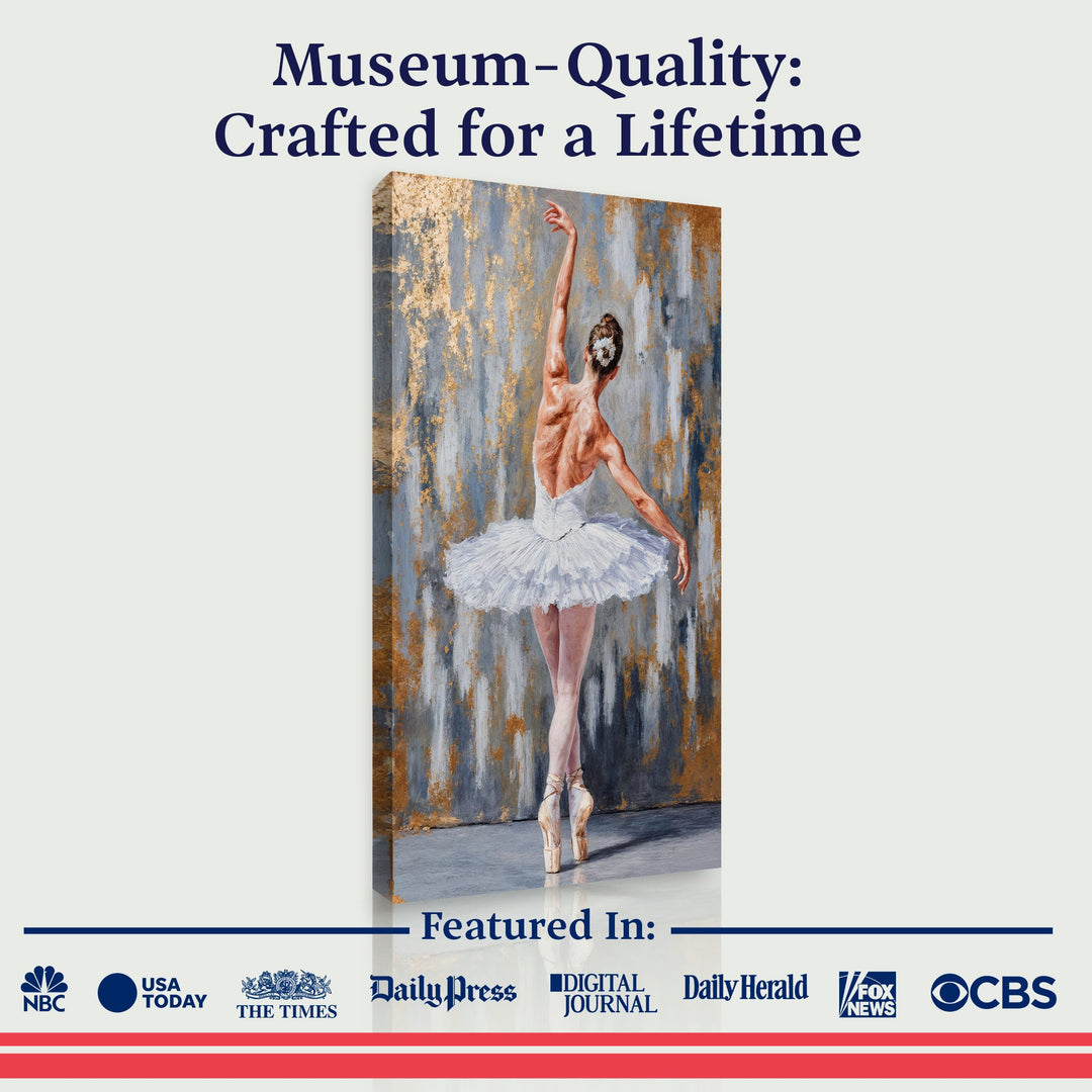 Modern Ballet Elegance Wall Art